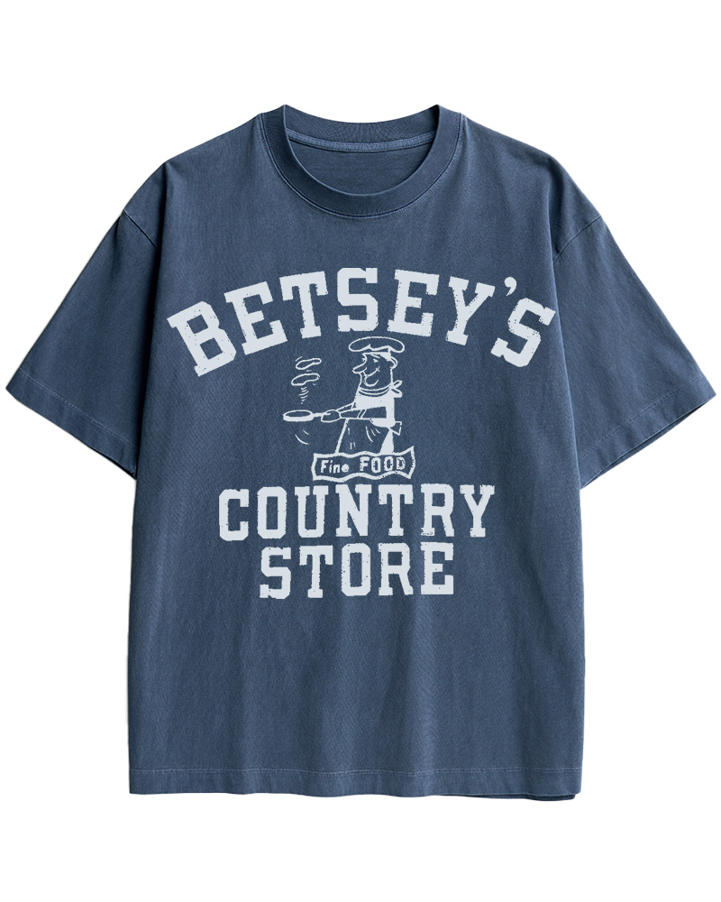 TheRetroTee 60s Country Store Cotton T-Shirt
