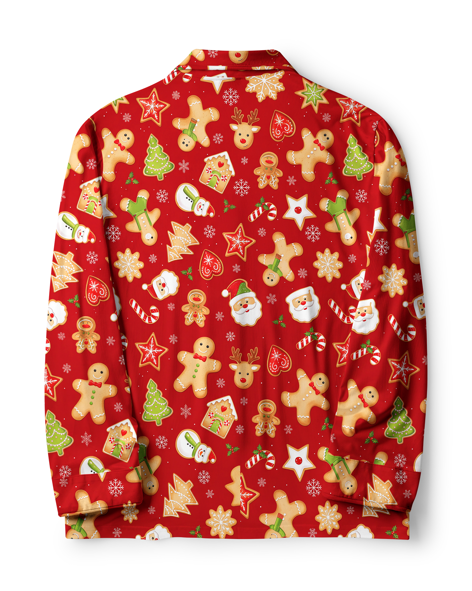 TheRetroTee Gingerbread Cookies  Vintage Pajama Set