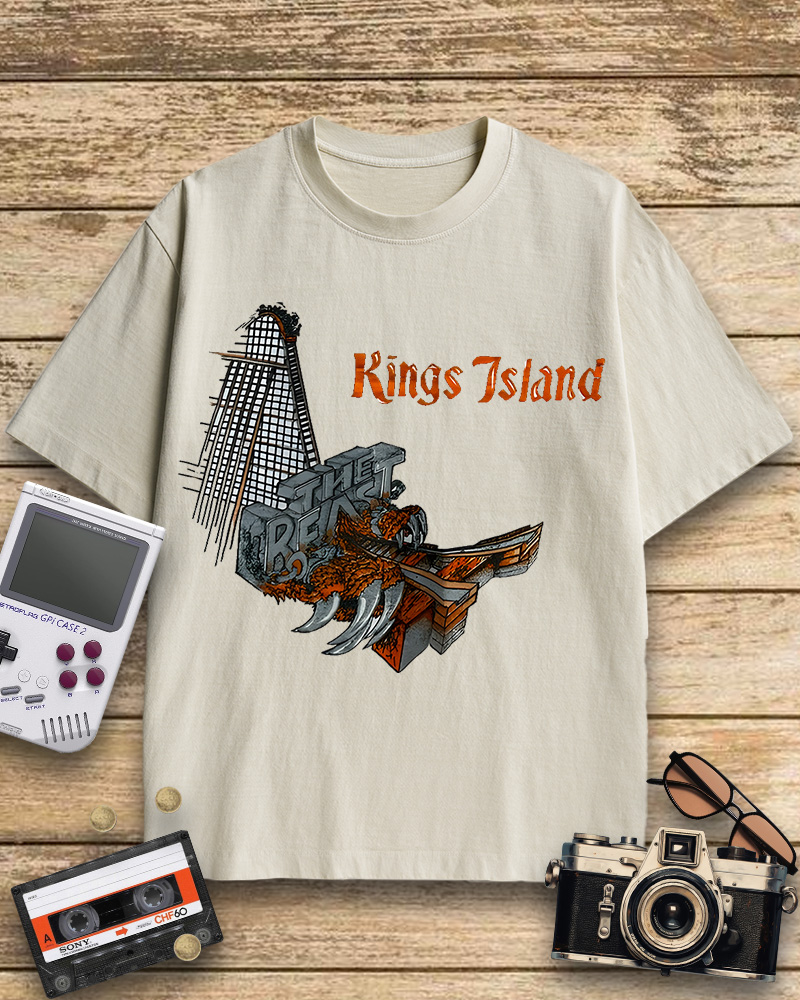 TheRetroTee 1979 Kings Island Cotton T-Shirt