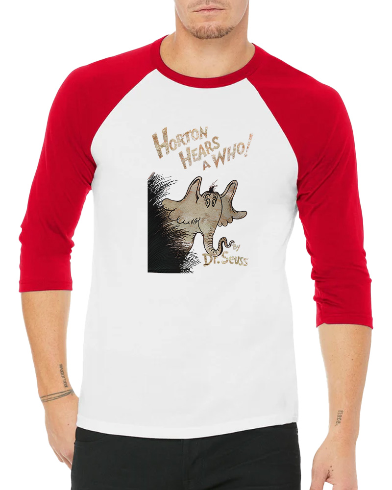 TheRetroTee Elephant and Adventure Long Sleeve Raglan T-Shirt