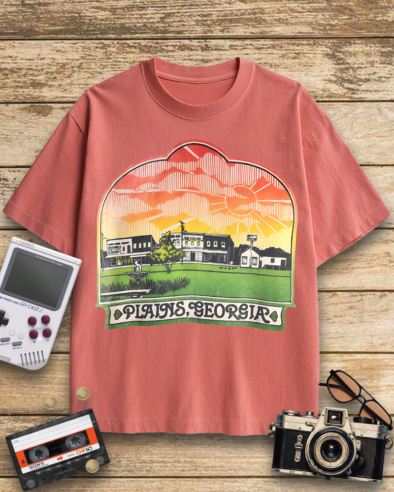 TheRetroTee Jimmy Carter 1970s Cotton T-Shirt