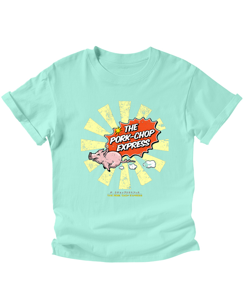 TheRetroTee The Pork Chop Express 1980s Kids T-Shirt