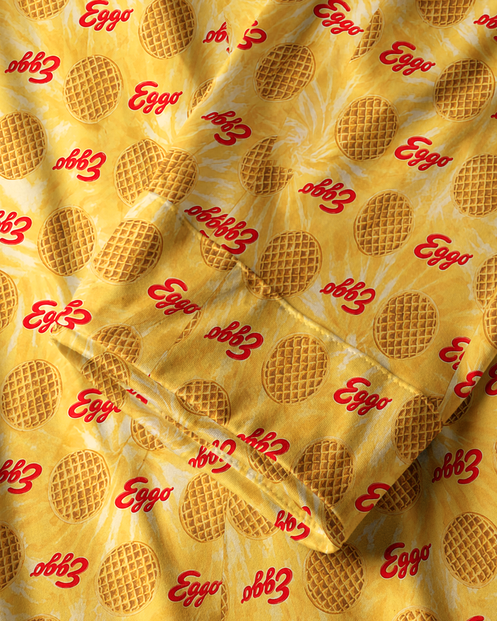 TheRetroTee Retro Waffle Breakfast Vintage Pajama Set