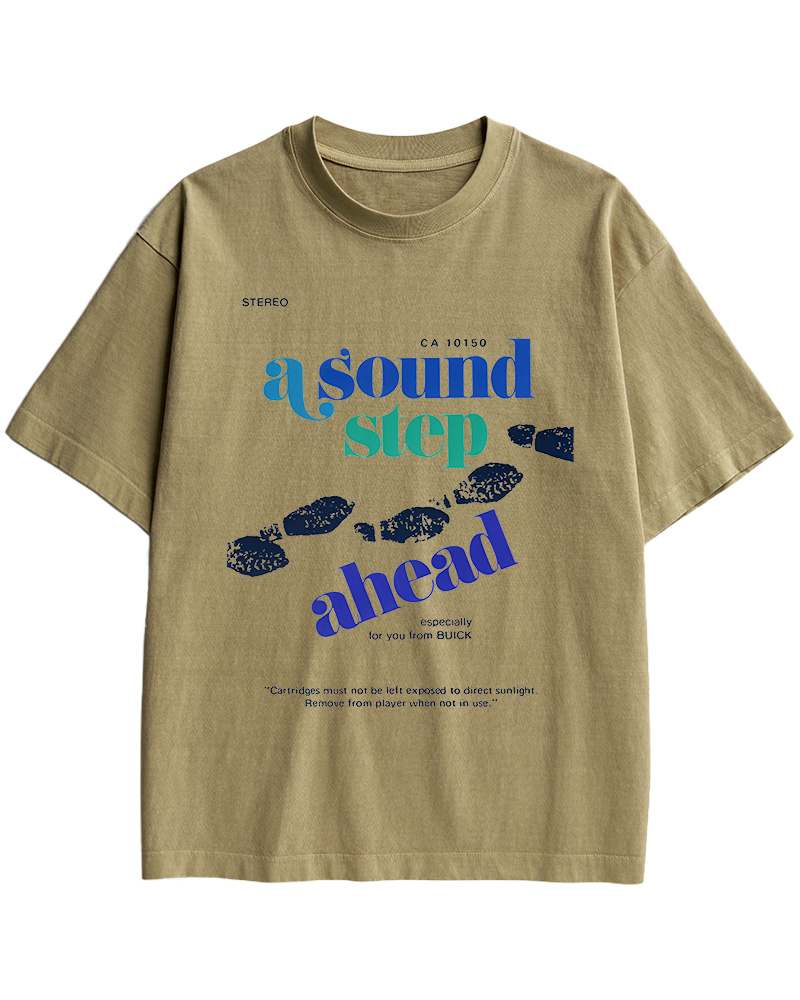 TheRetroTee A Sound Step Ahead Especially For You From Buick 1970s Cotton T-Shirt