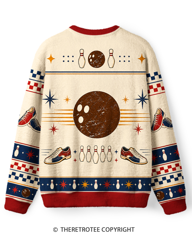 TheRetroTee Lebowski Bowling Team Los Angeles 1980s Sweater
