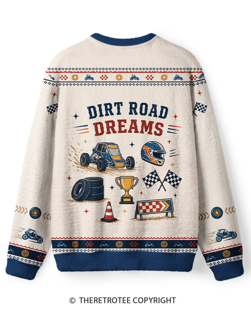 TheRetroTee Just A Boy Who Loves Autograss 1990s Sweater