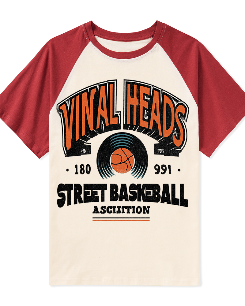 Raglan Baseball Tee  0130