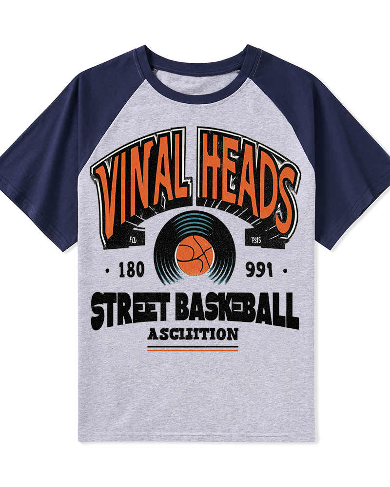 Raglan Baseball Tee  0130