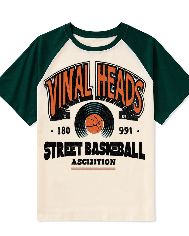 Raglan Baseball Tee  0130