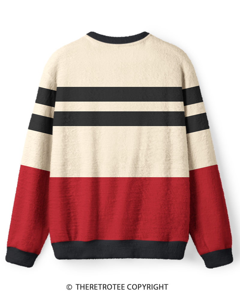 TheRetroTee Vintage 1970s Retro Space Guard Sweater