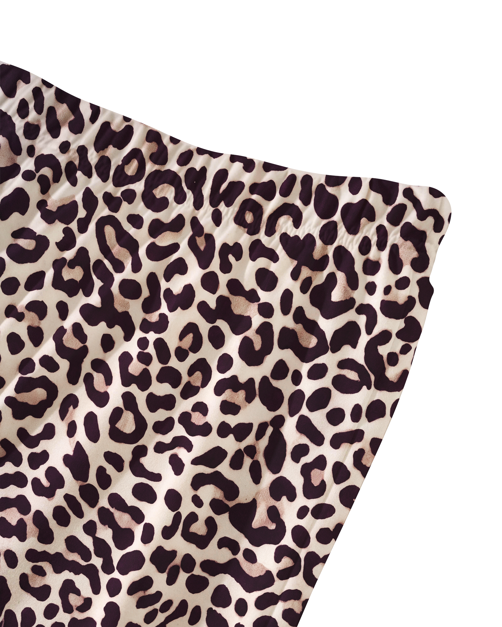 TheRetroTee Dusty Purple Leopard Vintage Pajama Set