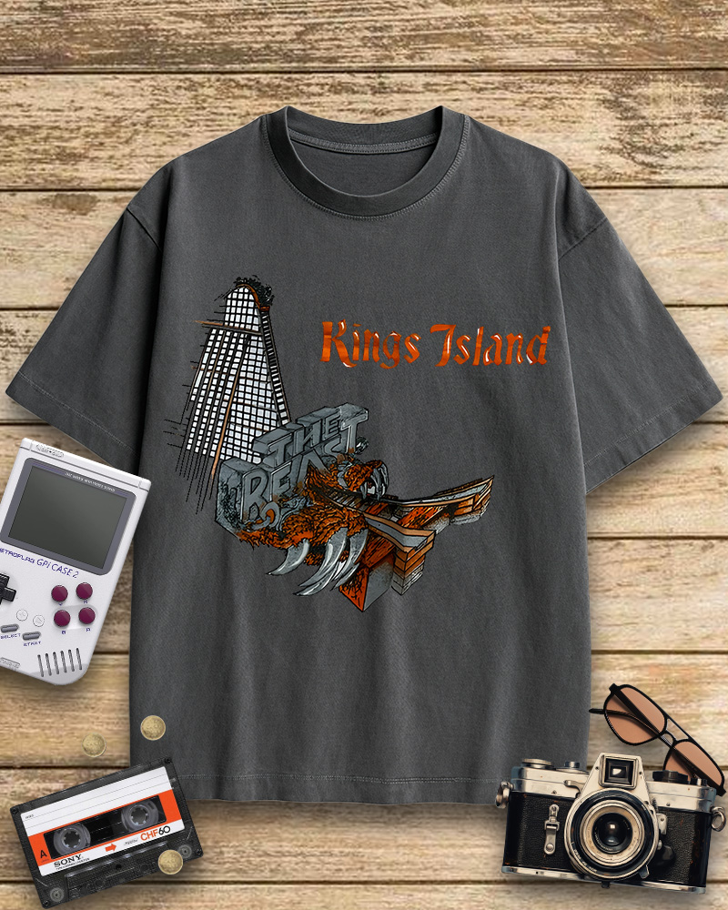 TheRetroTee 1979 Kings Island Cotton T-Shirt
