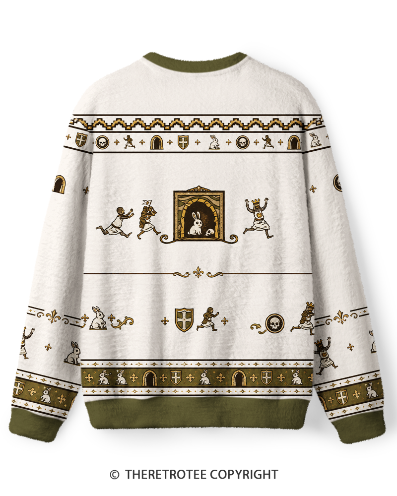 TheRetroTee Run Away 1970s Sweater