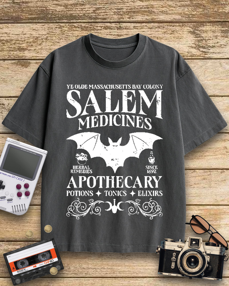 TheRetroTee Apothecary 2000s Cotton T-Shirt