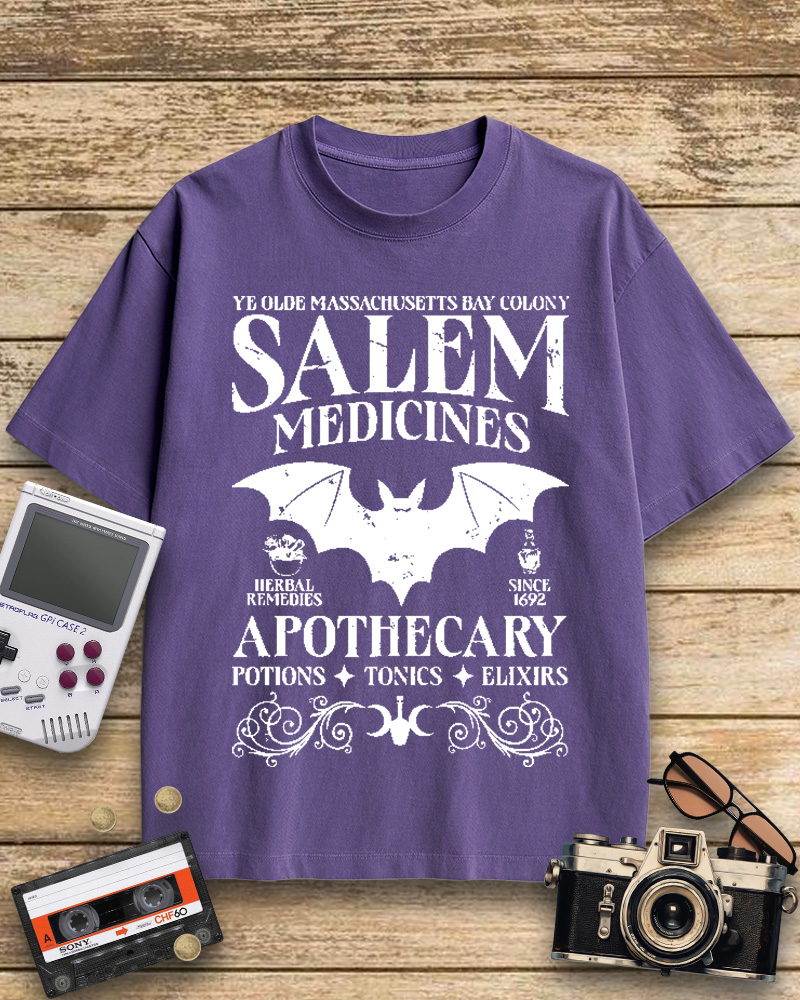 TheRetroTee Apothecary 2000s Cotton T-Shirt