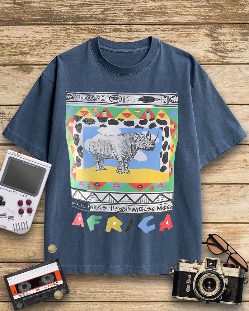 TheRetroTee South Africa Natal Park Animal Cotton T-Shirt