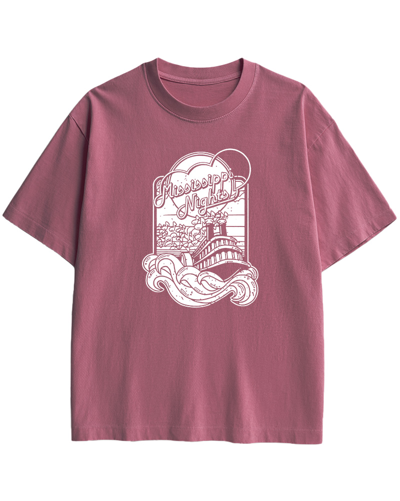 TheRetroTee Mississippi Nights St. Louis 1970s Cotton T-Shirt