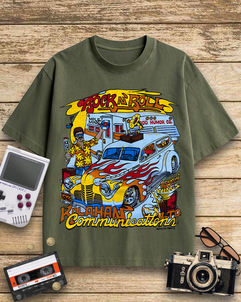 TheRetroTee 1970s Minneapolis Cotton T-Shirt