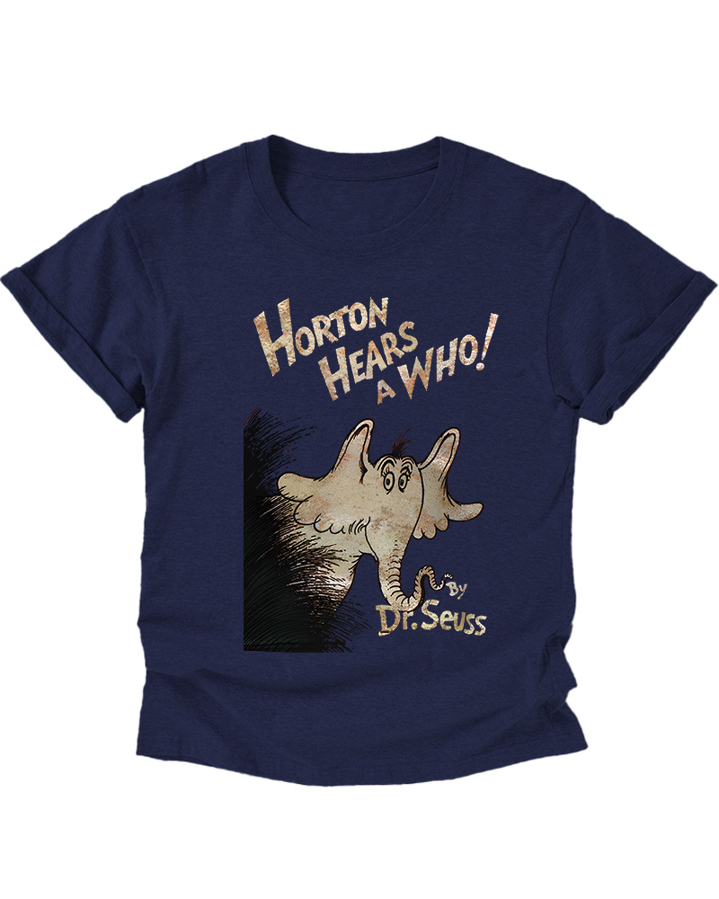TheRetroTee Horton Hears A Who! Dr. Seuss Kids T-Shirt