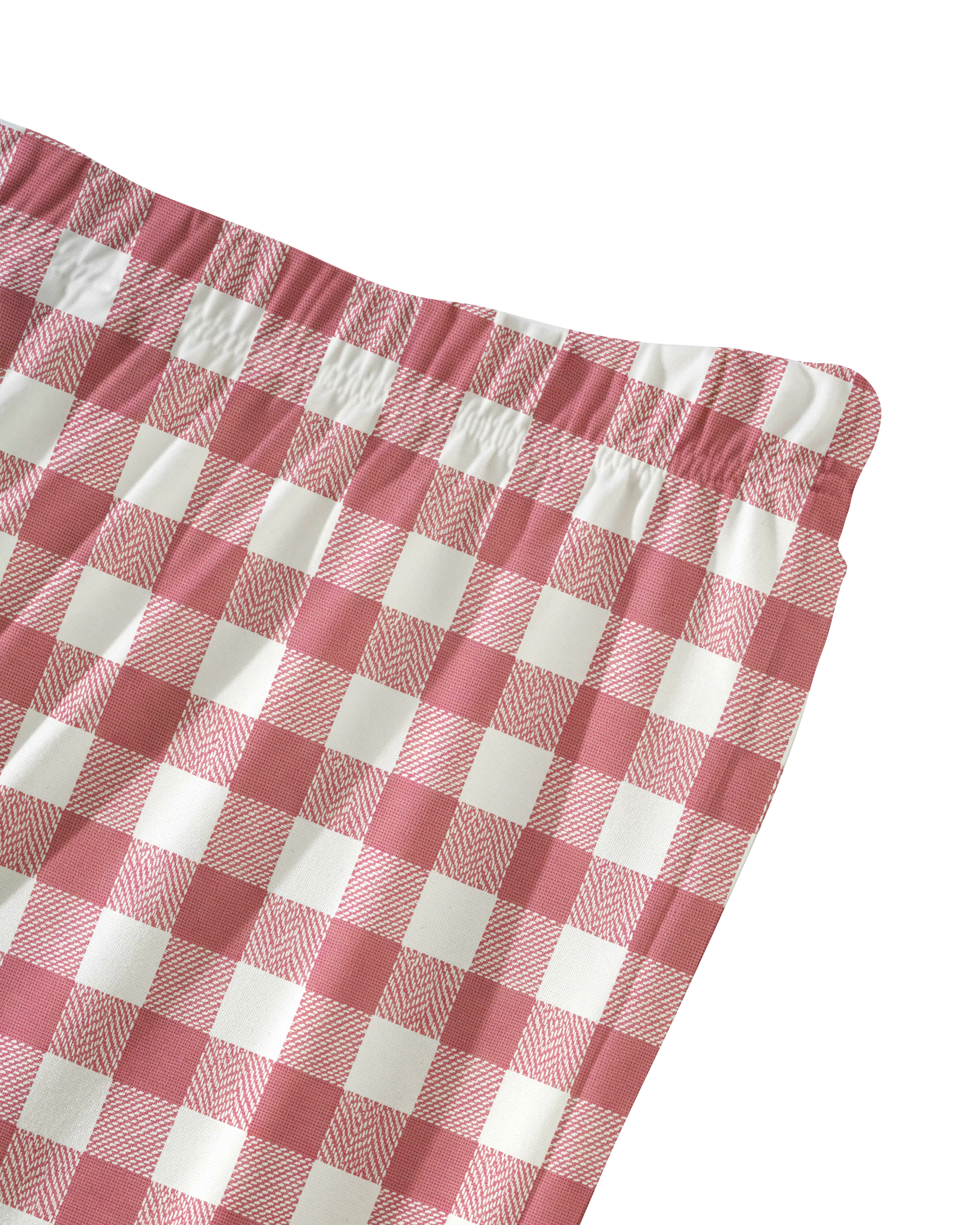 TheRetroTee Red Buffalo Check Vintage Pajama Set