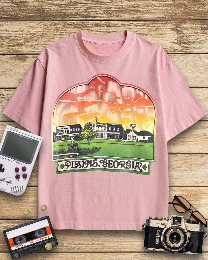 TheRetroTee Jimmy Carter 1970s Cotton T-Shirt