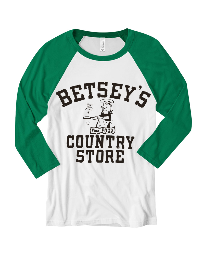 TheRetroTee 60s Country Store Long Sleeve Raglan T-Shirt