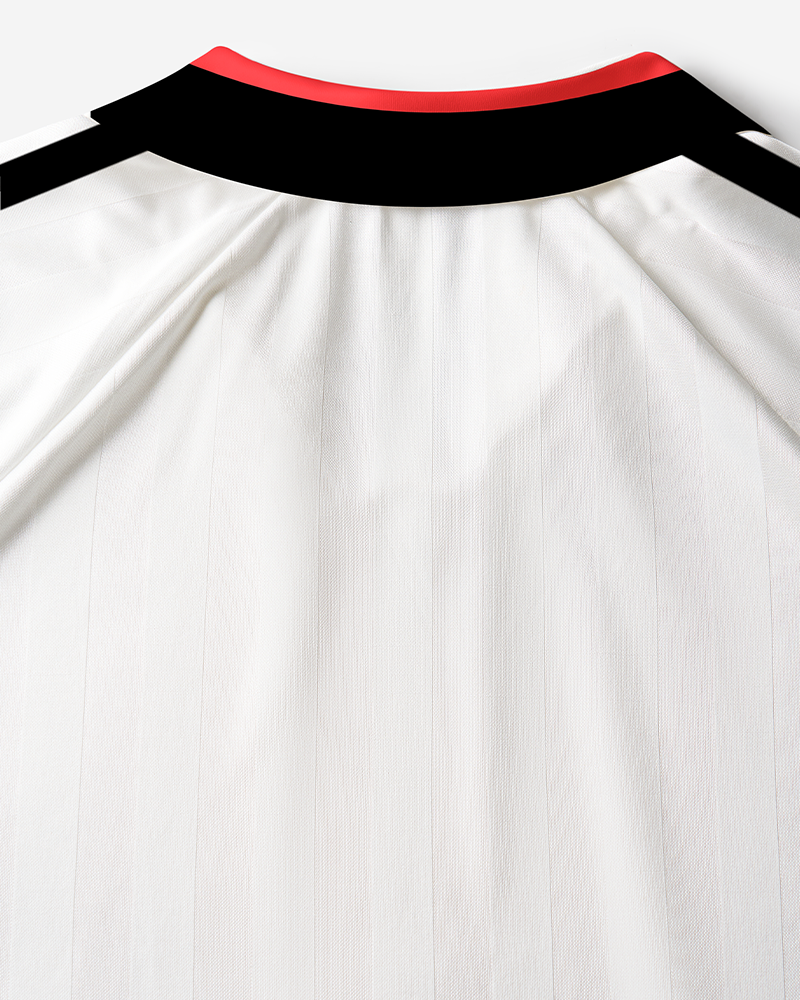 TheRetroTee Wir sind dabei Black-Red-Gold Germany Polo Mesh Jersey