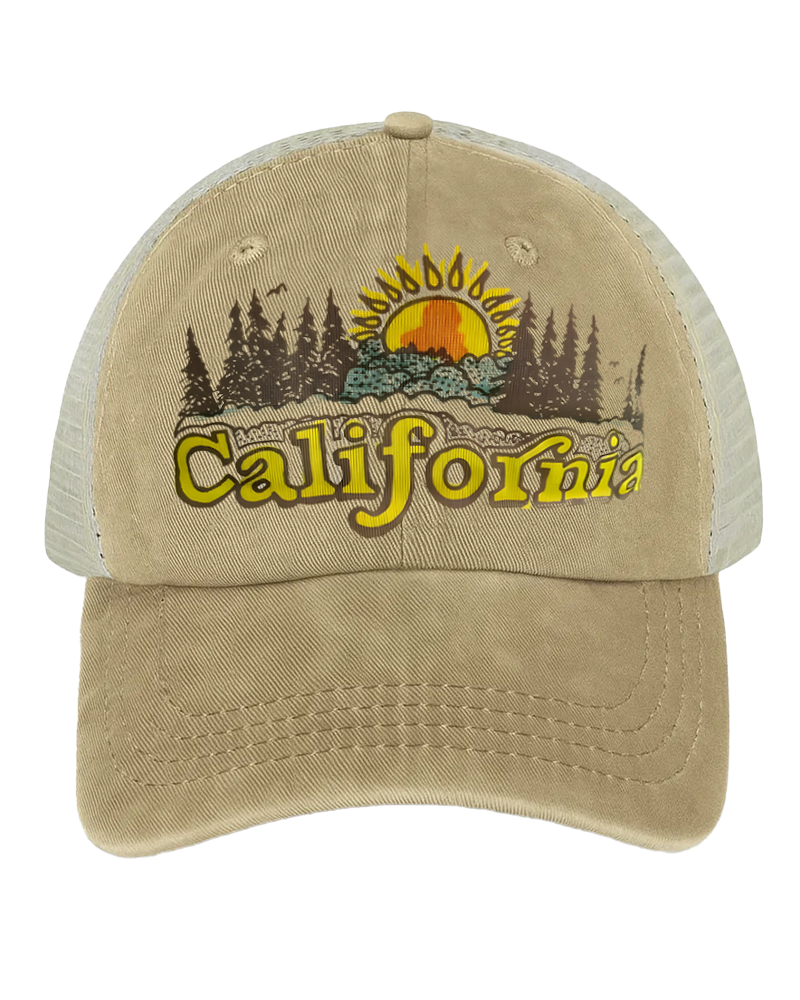 TheRetroTee 80s California Trucker Hat