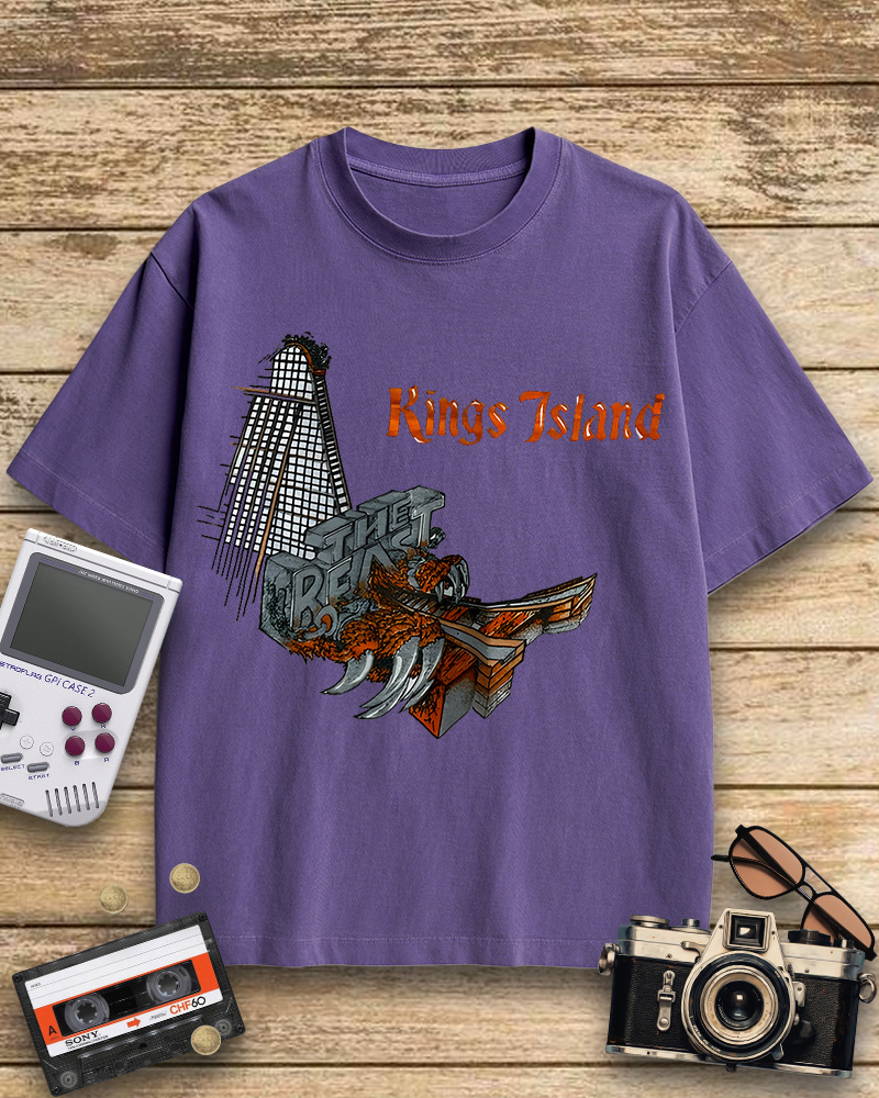 TheRetroTee 1979 Kings Island Cotton T-Shirt
