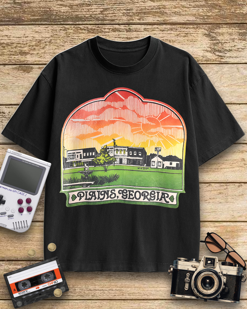 TheRetroTee Jimmy Carter 1970s Cotton T-Shirt