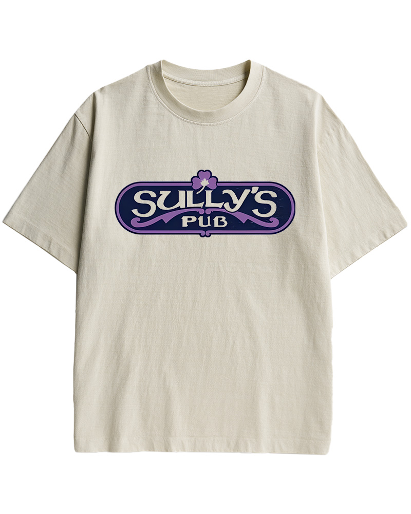 TheRetroTee Sully's Pub Peoria Bar 1980s Cotton T-Shirt