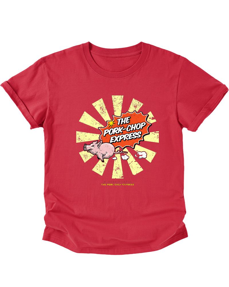 TheRetroTee The Pork Chop Express 1980s Kids T-Shirt