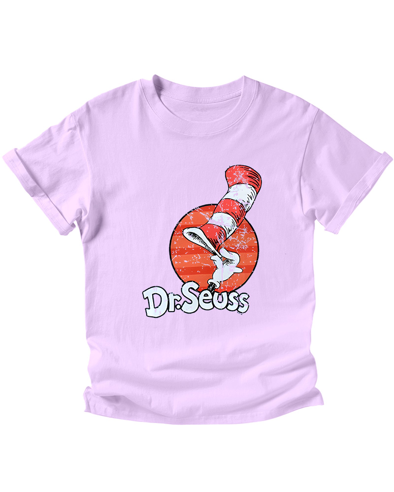 TheRetroTee Dr. Seuss Cat in the Hat 1950s Kids T-Shirt