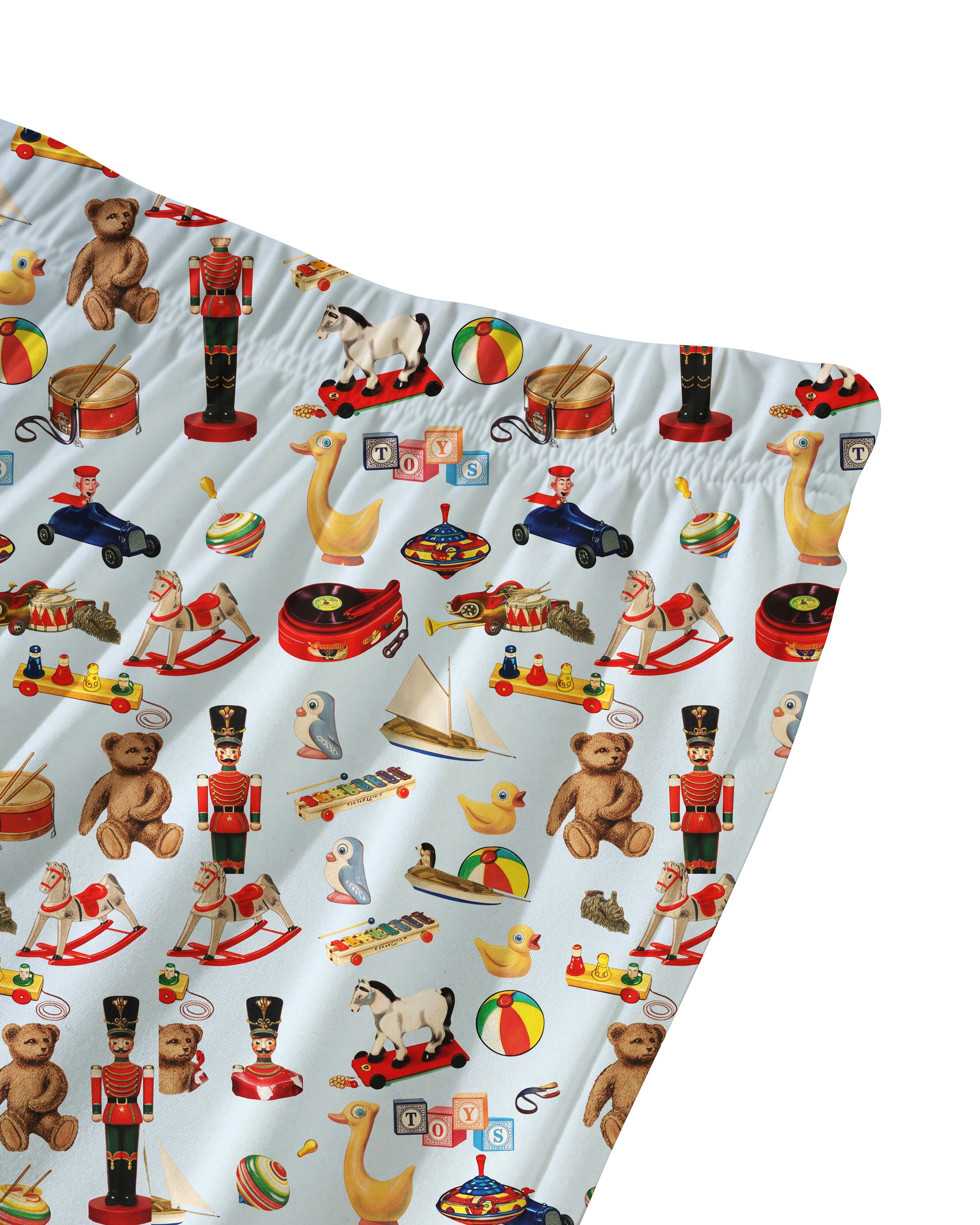 TheRetroTee Nostalgic Toys Vintage Pajama Set