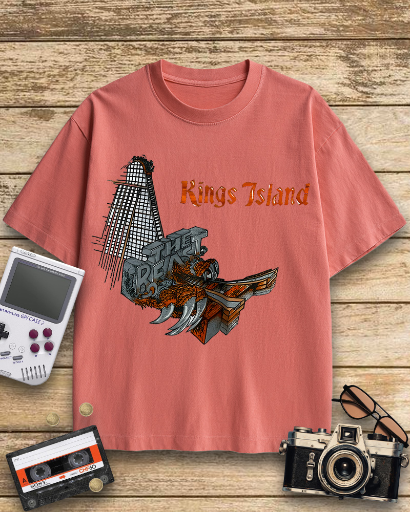 TheRetroTee 1979 Kings Island Cotton T-Shirt
