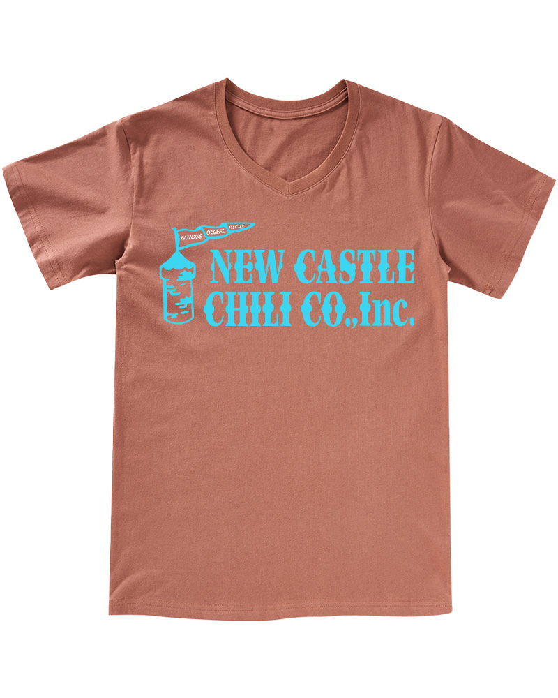 TheRetroTee New Castle 1950s V-neck T-Shirt