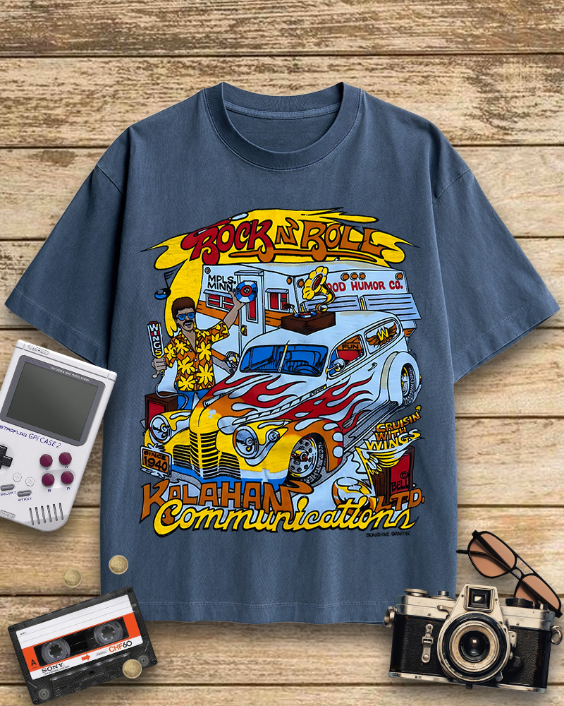 TheRetroTee 1970s Minneapolis Cotton T-Shirt