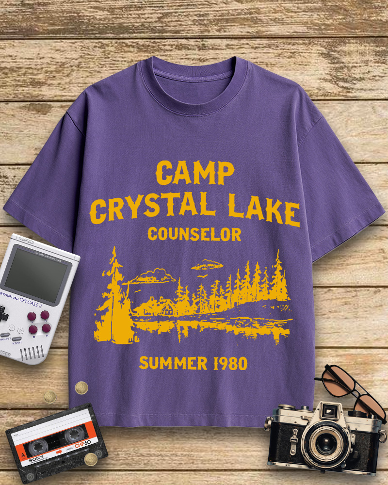 TheRetroTee Friday the 13th Jason Voorhees Halloween 1980s Cotton T-Shirt