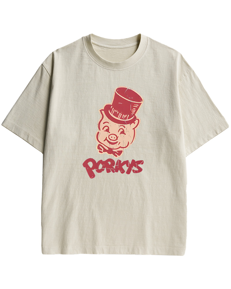 TheRetroTee Porkys St. Paul 1950s Cotton T-Shirt
