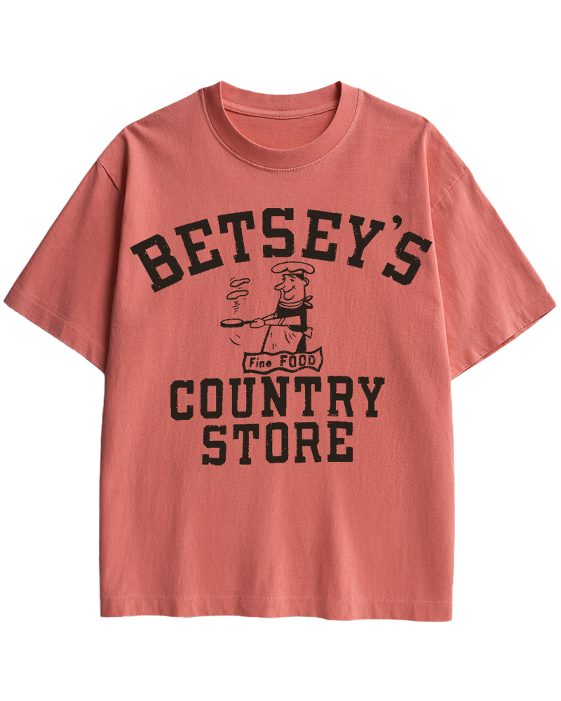 TheRetroTee 60s Country Store Cotton T-Shirt