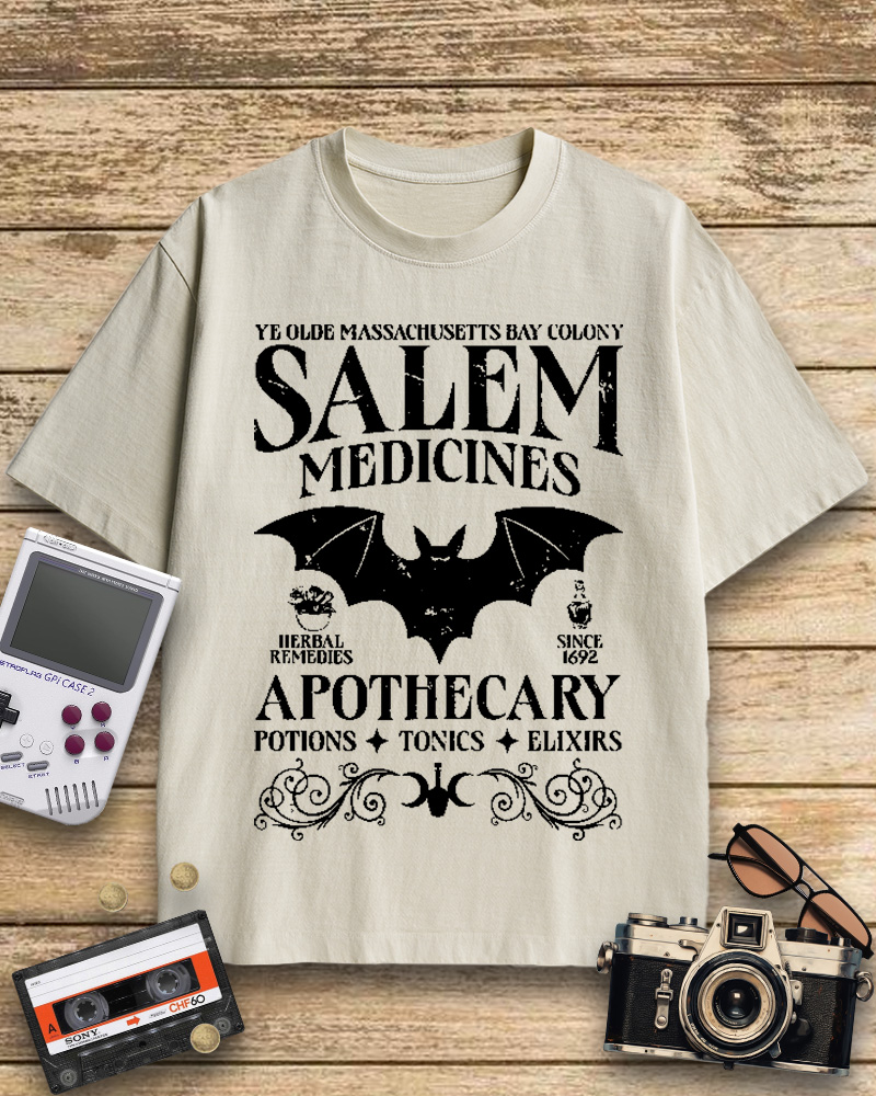 TheRetroTee Apothecary 2000s Cotton T-Shirt
