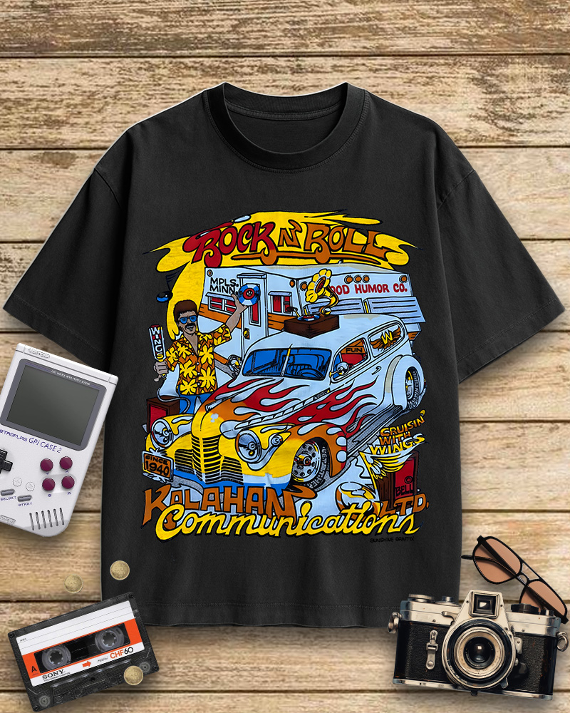 TheRetroTee 1970s Minneapolis Cotton T-Shirt