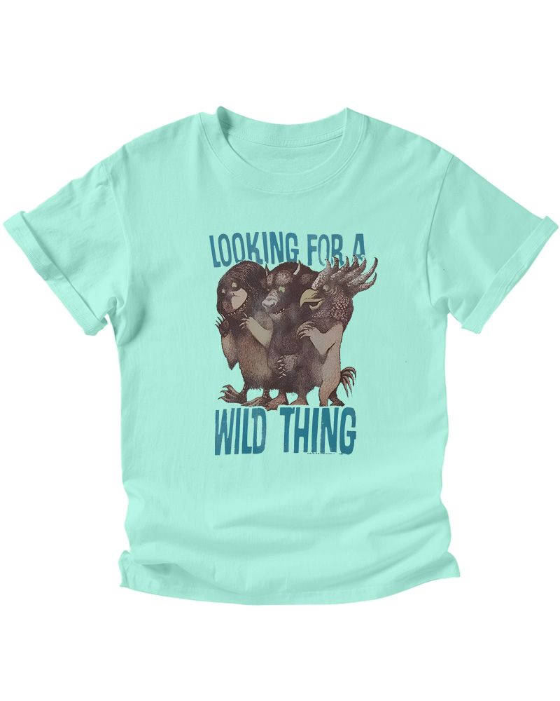 TheRetroTee Looking For A Wild Thing 1960s Kids T-Shirt