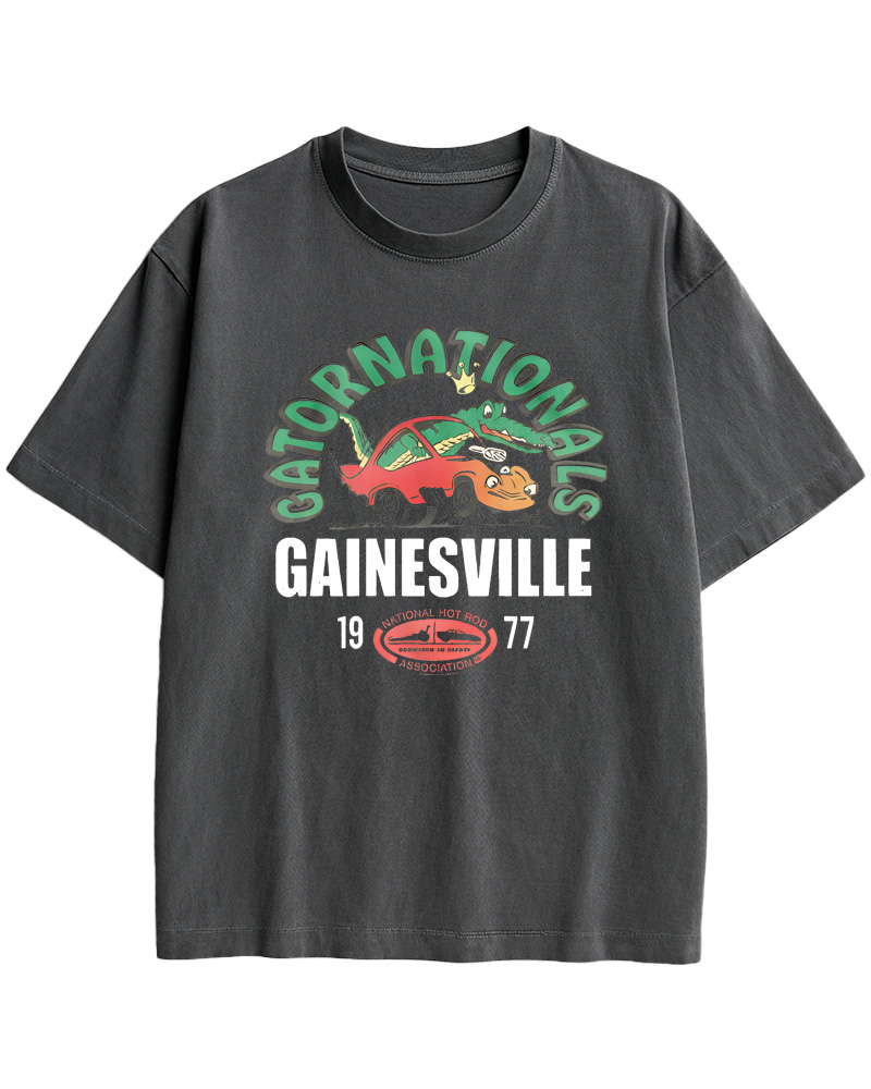 TheRetroTee NHRA Eye-Catching 1970s Cotton T-Shirt