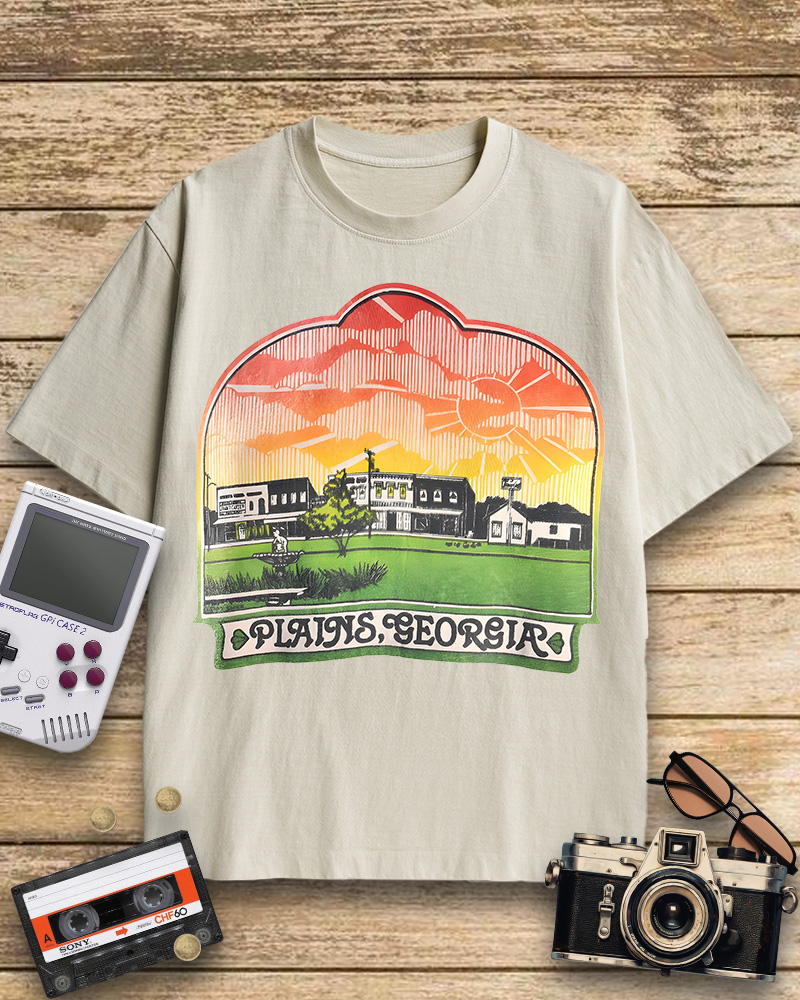 TheRetroTee Jimmy Carter 1970s Cotton T-Shirt