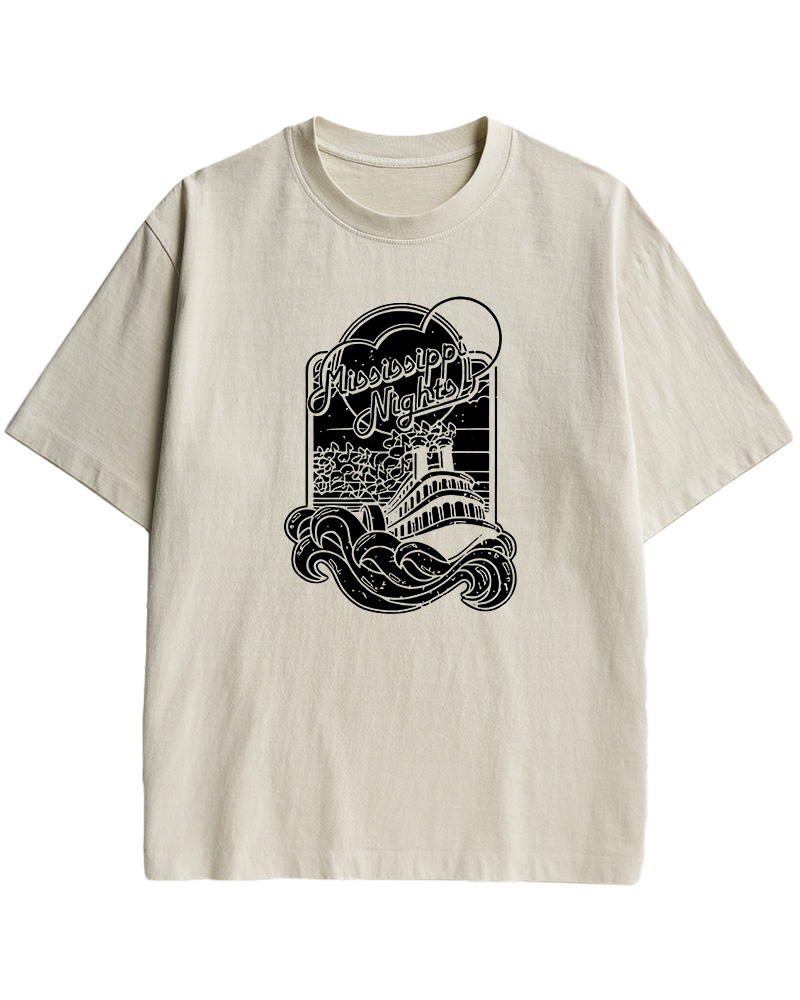 TheRetroTee Mississippi Nights St. Louis 1970s Cotton T-Shirt