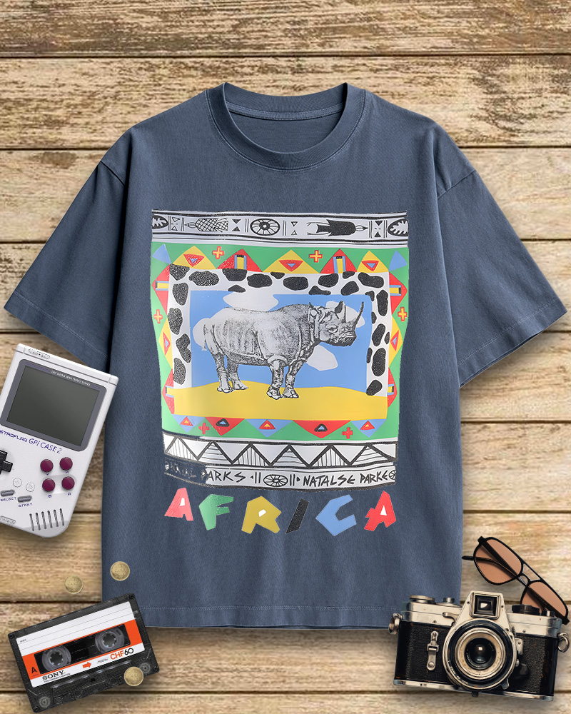 TheRetroTee South Africa Natal Park Animal Cotton T-Shirt