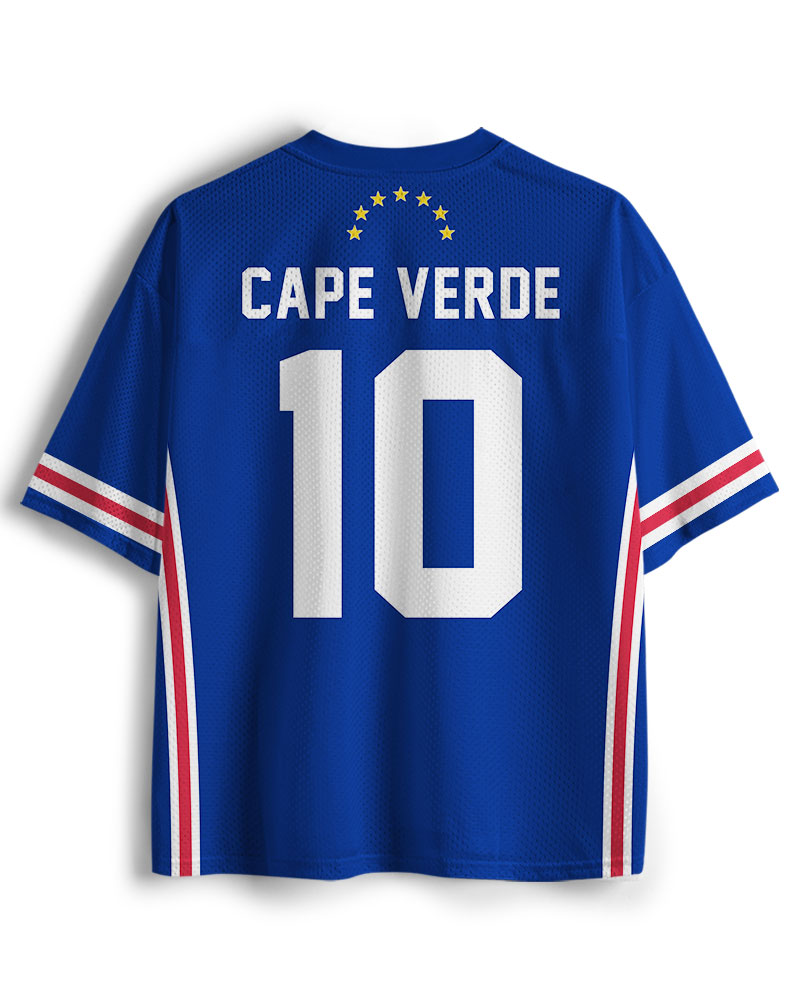 TheRetroTee Cape Verde Mesh Jersey