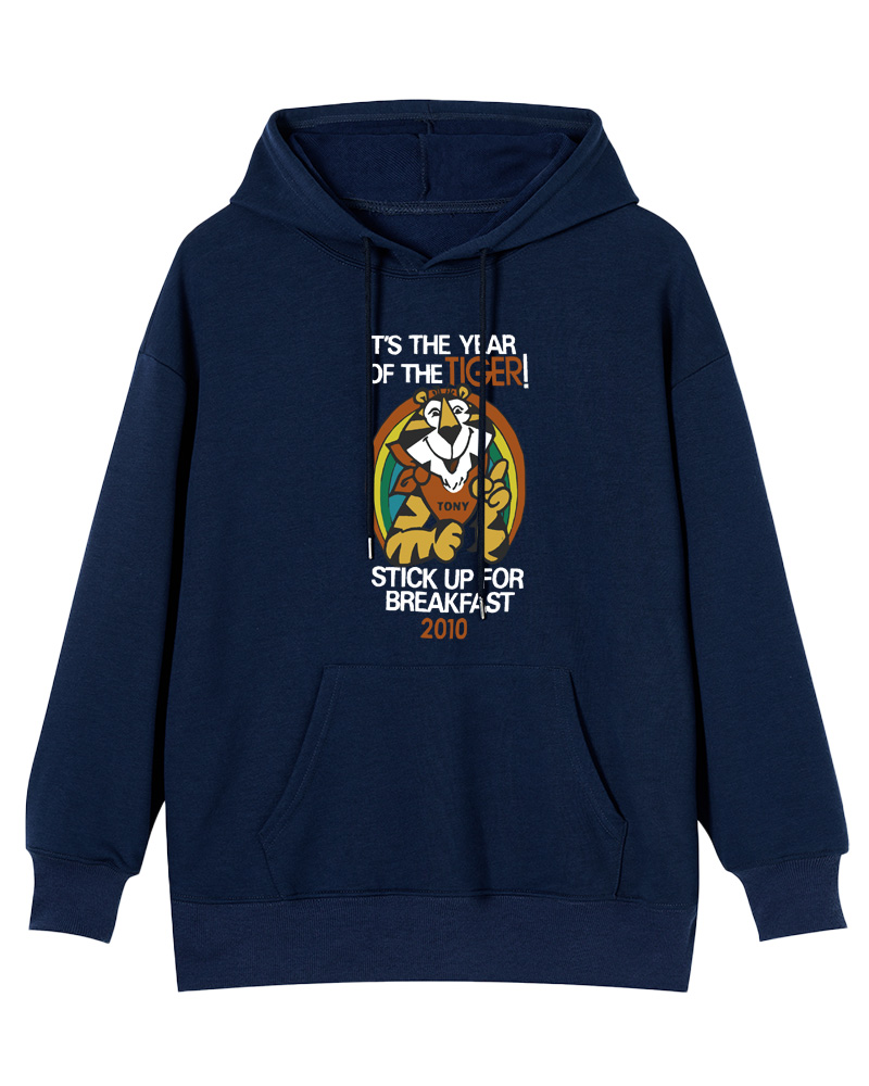 TheRetroTee Frosted Flakes - Year Of The Tiger Juniors 1970s Cotton Hoodie