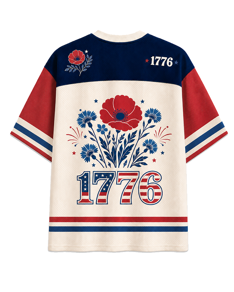 TheRetroTee USA 250th Still Resisting Vintage Mesh Jersey